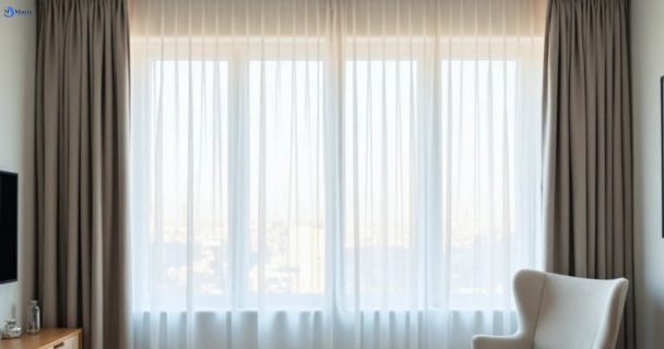 Freshly steam cleaned curtains in winston-hills-nsw QLD